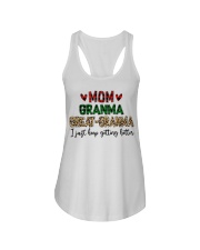 I JUST KEEP GETTING BETTER - PERFECT GIFT FOR GRANMA Ladies Flowy Tank tile