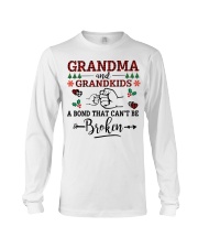 Grandma And Grandkids A Bond That Can't Be Broken Long Sleeve Tee tile