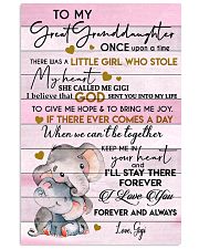 I LOVE YOU - SPECIAL GIFT FOR GREAT GRANDDAUGHTER 11x17 Poster front