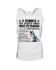5 Things You Should Know About My Mawmaw - Best Gift For Grandkids Unisex Tank tile