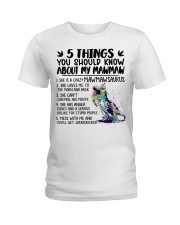 5 Things You Should Know About My Mawmaw - Best Gift For Grandkids Ladies T-Shirt tile