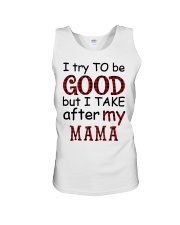 TRY TO BE GOOD - LOVELY GIFT FOR GRANDCHILD Unisex Tank tile