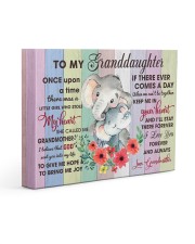 ONCE UPON A TIME - SPECIAL GIFT FOR GRANDDAUGHTER 14x11 Gallery Wrapped Canvas Prints front