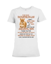 THE GIFT OF LIFE - BEST GIFT FOR DAUGHTER-IN-LAW Premium Fit Ladies Tee tile