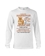 THE GIFT OF LIFE - BEST GIFT FOR DAUGHTER-IN-LAW Long Sleeve Tee tile