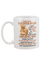 THE GIFT OF LIFE - BEST GIFT FOR DAUGHTER-IN-LAW Mug back