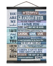 LOVELY CANVAS FOR YOUR GRANDDAUGHTER FROM GRANDMA Hanging Canvas tile