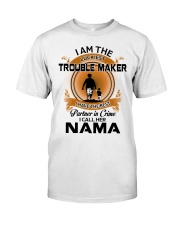 I Am The Luckiest - Best Gift For Grandson From Nama Classic T-Shirt tile