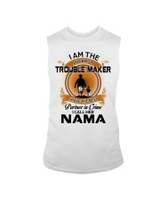 I Am The Luckiest - Best Gift For Grandson From Nama Sleeveless Tee tile