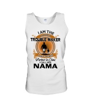 I Am The Luckiest - Best Gift For Grandson From Nama Unisex Tank tile