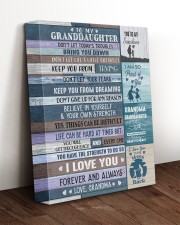 I LOVE YOU - TO GRANDDAUGHTER FROM GRANDMA 11x14 Gallery Wrapped Canvas Prints aos-canvas-pgw-11x14-lifestyle-front-17