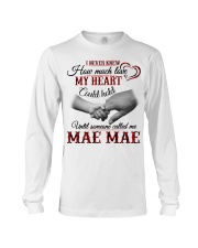 MY HEART - LOVELY GIFT FOR MAE MAE Long Sleeve Tee tile