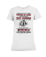 PARTNER IN CRIME - LOVELY GIFT FOR GRANDKIDS Premium Fit Ladies Tee tile