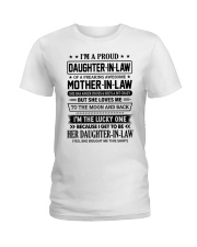 I'M A PROUD DAUGHTER-IN-LAW Ladies T-Shirt tile