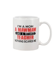 AND A RETIRED - PERFECT GIFT FOR TEACHER Mug tile
