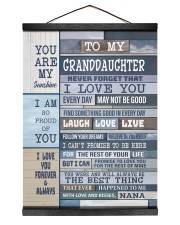 BELIEVE IN YOURSELF - BEST GIFT FOR GRANDDAUGHTER Hanging Canvas tile