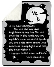 THE RAY BRIGHTENS UP MY DAY GIFT FOR GRANDDAUGHTER Sherpa Fleece Blanket tile