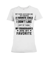 MY KIDS ACCUSE ME - PERFECT GIFT FOR GRANDMA Premium Fit Ladies Tee tile