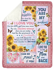 YOU ARE MY SUNSHINE - GRANDMA TO GRANDDAUGHTER Sherpa Fleece Blanket tile