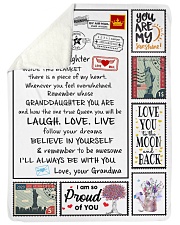 Believe In Yourself - Amazing Gift For Granddaughter Sherpa Fleece Blanket tile