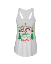 WHO NEEDS SANTA - LOVELY GIFT FOR GRANDCHILD Ladies Flowy Tank tile