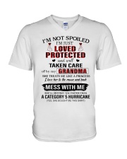 LIKE A PRINCESS - PERFECT GIFT FOR GRANDMA V-Neck T-Shirt tile