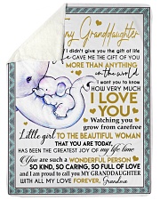 I LOVE YOU - GRANDMA TO GRANDDAUGHTER Sherpa Fleece Blanket tile