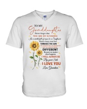 YOU ARE MY SUNSHINE - BEST GIFT FOR GRANDDAUGHTER V-Neck T-Shirt tile