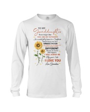 YOU ARE MY SUNSHINE - BEST GIFT FOR GRANDDAUGHTER Long Sleeve Tee tile