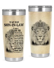 THE GIFT OF LIFE - BEST GIFT FOR SON-IN-LAW 20oz Tumbler front