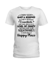 I May Seem Quiet & Reserved - Perfect Gift For Grandma Ladies T-Shirt tile