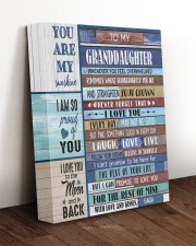 STRAIGHTEN YOUR CROWN - GIFT FOR GRANDDAUGHTER 11x14 Gallery Wrapped Canvas Prints aos-canvas-pgw-11x14-lifestyle-front-17