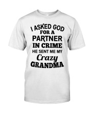 Partner In Crime - Best Gift For Grandchild Premium Fit Mens Tee tile