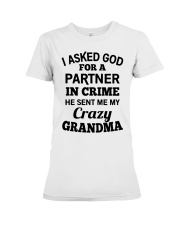 Partner In Crime - Best Gift For Grandchild Premium Fit Ladies Tee tile