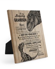 BELIEVE IN YOURSELF - GREAT GIFT FOR GRANDSON Easel-Back Gallery Wrapped Canvas tile