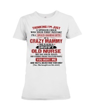 I'M A SPOILED GRANDDAUGHTER OF A CRAZY MAMMY Premium Fit Ladies Tee tile