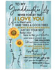 BE BRAVE BE BOLD BE BEAUTIFUL - MAMA TO LILY 11x17 Poster front