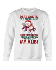 SHE IS MY ALIBI - AMAZING GIFT FOR GRANDSON Crewneck Sweatshirt tile