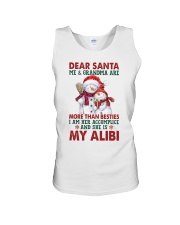 SHE IS MY ALIBI - AMAZING GIFT FOR GRANDSON Unisex Tank tile