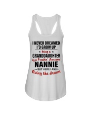 LIVING THE DREAM - BEST GIFT FOR GRANDDAUGHTER Ladies Flowy Tank tile