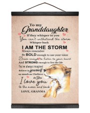 I AM THE STORM - TO GRANDDAUGTER FROM GRANMA Hanging Canvas tile