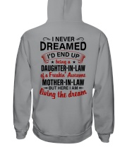 LIVING THE DREAM - LOVELY GIFT FOR DAUGHTER-IN-LAW Hooded Sweatshirt tile