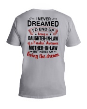 LIVING THE DREAM - LOVELY GIFT FOR DAUGHTER-IN-LAW V-Neck T-Shirt tile