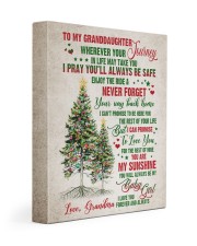 I PRAY YOU'LL ALWAYS BE SAFE - BEST GIFT FOR GRANDDAUGHTER 11x14 Gallery Wrapped Canvas Prints front