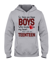 He Calls Me Teenteen - Perfect Gift For Teenteen Hooded Sweatshirt front
