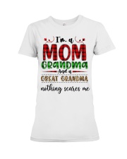 I'M A MOM AND A GREAT GRANDMA Premium Fit Ladies Tee tile