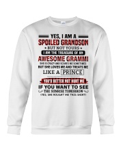 YES I AM A SPOILED GRANDSON Crewneck Sweatshirt tile