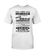I AM A LUCKY DAUGHTER-IN-LAW Premium Fit Mens Tee tile