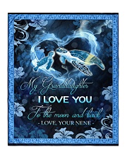 I LOVE YOU - BEST GIFT FOR GRANDDAUGHTER Quilt 50"x60" - Throw front