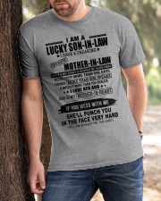 SCARES ME SOMETIMES - LOVELY GIFT FOR SON-IN-LAW Classic T-Shirt apparel-classic-tshirt-lifestyle-front-51